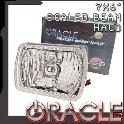 1988-1991 Toyota Tacoma ORACLE Pre-Installed 7x6" H6054 Sealed Beam Headlight