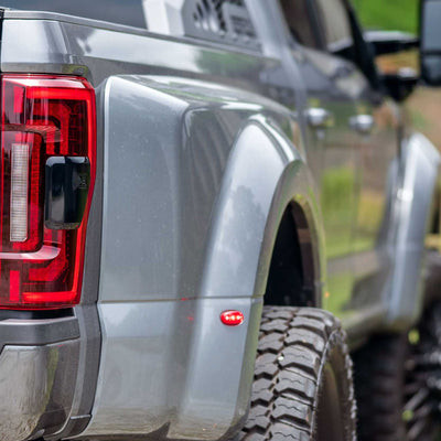 Morimoto XB LED Tail Lights: Ford Super Duty (17-22 / Red Lens / Set)