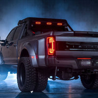 Morimoto XB LED Tail Lights: Ford Super Duty (17-22 / Red Lens / Set)