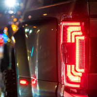 Morimoto XB LED Tail Lights: Ford Super Duty (17-22 / Red Lens / Set)