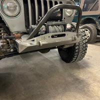 Front Diamond Series Stubby Bumper for Jeep TJ Wrangler (97-06)