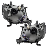 2005-2011 Toyota Tacoma Pre-Assembled Halo Headlights-Black