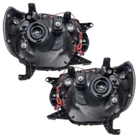 2012-2015 Toyota Tacoma Pre-Assembled Halo Headlights - Chrome