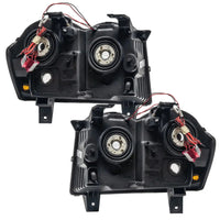 2005-2007 Jeep Grand Cherokee Pre-Assembled Headlights - Non HID - Chrome