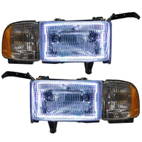 1994-2002 Dodge Ram 1500/2500/3500 Pre-Assembled Halo Headlights