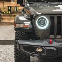 Oculus™ Switchback Bi-LED Projector Headlights for Jeep Wrangler JL/ Gladiator JT