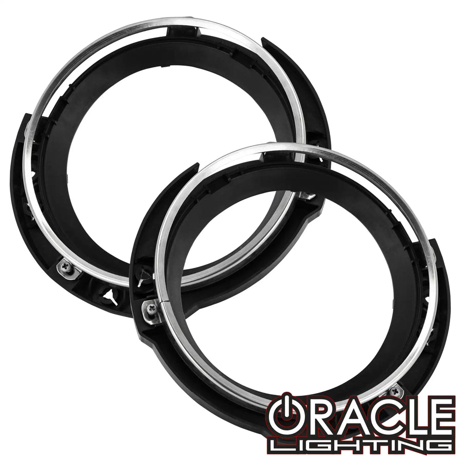 Jeep Wrangler Headlight Bracket+Bezel (Pair)