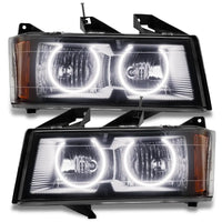 2004-2012 Chevrolet Colorado Pre-Assembled LED Halo Headlights