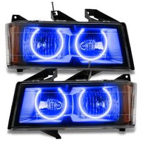 2004-2012 Chevrolet Colorado Pre-Assembled LED Halo Headlights