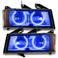 2004-2012 Chevrolet Colorado Pre-Assembled LED Halo Headlights