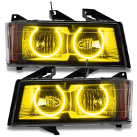 2004-2012 Chevrolet Colorado Pre-Assembled LED Halo Headlights