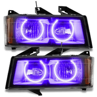 2004-2012 Chevrolet Colorado Pre-Assembled LED Halo Headlights