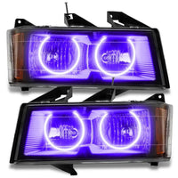 2004-2012 Chevrolet Colorado Pre-Assembled LED Halo Headlights