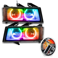 2004-2012 Chevrolet Colorado Pre-Assembled LED Halo Headlights