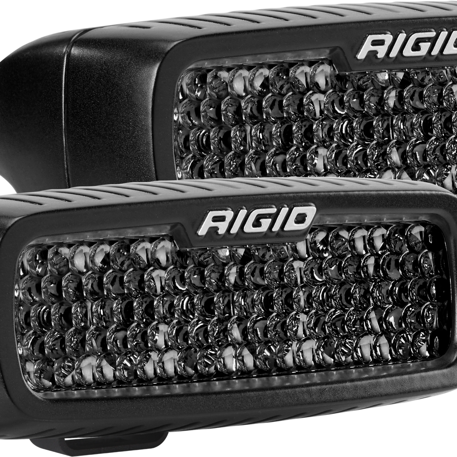 Rigid Industries Spot Diffused Midnight Surface Mount Pair SR-Q Pro RIGID Industries