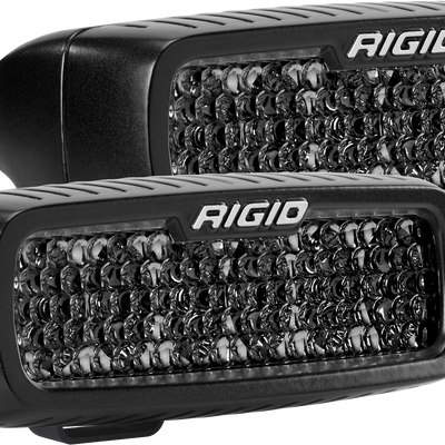 Rigid Industries Spot Diffused Midnight Surface Mount Pair SR-Q Pro RIGID Industries