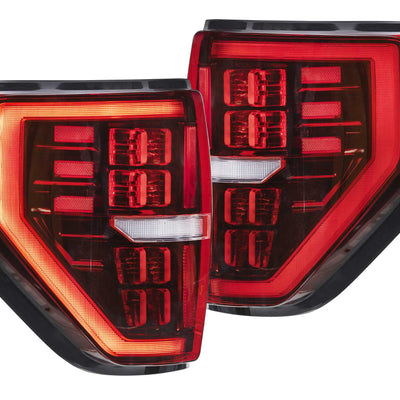 Morimoto XB LED Tail Lights: Ford F-150 (09-14 / Red Lens / Set)