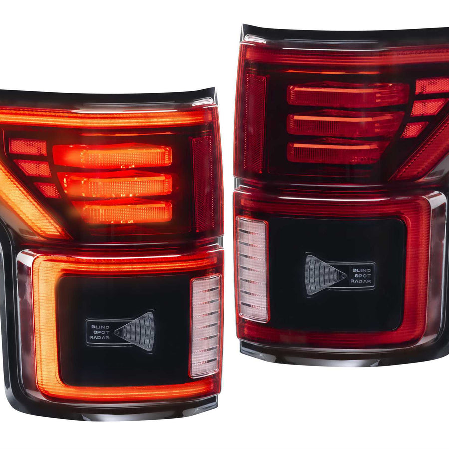 Morimoto XB LED Tail Lights: Ford F-150 (15-20 / Red Lens / Set)