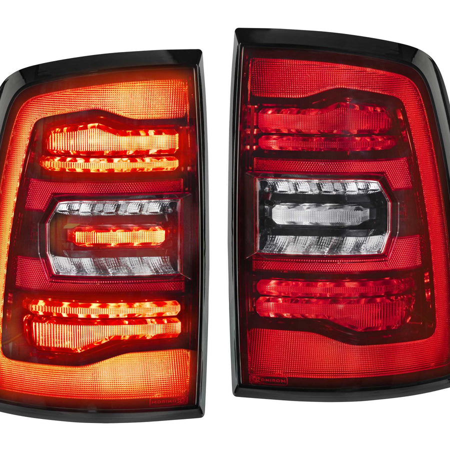 Morimoto XB LED Tail Lights: Dodge Ram (09-18 / Gen II / Red Lens / Set)