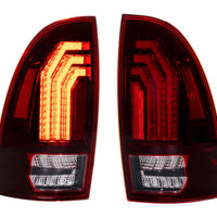 Morimoto XB LED Tail Lights: Toyota Tacoma (05-15 / Red Lens / Set)