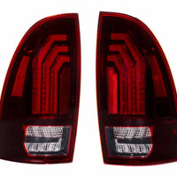 Morimoto XB LED Tail Lights: Toyota Tacoma (05-15 / Red Lens / Set)