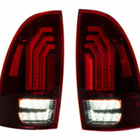 Morimoto XB LED Tail Lights: Toyota Tacoma (05-15 / Red Lens / Set)