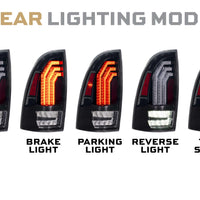Morimoto XB LED Tail Lights: Toyota Tacoma (05-15 / Clear Lens / Set)