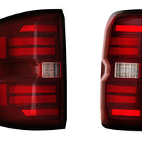 Morimoto XB LED Tail Lights: Chevrolet Silverado (14-19 / Red Lens / Set)