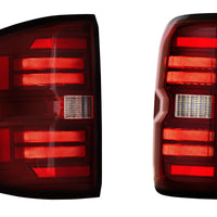 Morimoto XB LED Tail Lights: Chevrolet Silverado (14-19 / Red Lens / Set)