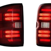 Morimoto XB LED Tail Lights: Chevrolet Silverado (14-19 / Red Lens / Set)