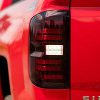 Morimoto XB LED Tail Lights: Chevrolet Silverado (14-19 / Red Lens / Set)