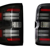 Morimoto XB LED Tail Lights: Chevrolet Silverado (14-19 / Smoked Lens / Set)