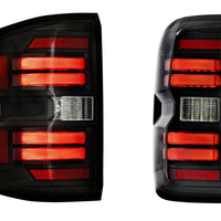 Morimoto XB LED Tail Lights: Chevrolet Silverado (14-19 / Smoked Lens / Set)