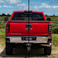 Morimoto XB LED Tail Lights: Chevrolet Silverado (14-19 / Smoked Lens / Set)