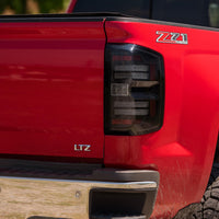 Morimoto XB LED Tail Lights: Chevrolet Silverado (14-19 / Smoked Lens / Set)