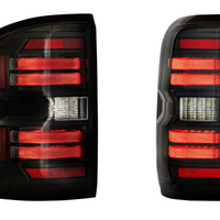 Morimoto XB LED Tail Lights: GMC Sierra (14-18 / Smoked Lens / Set)