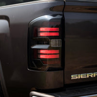Morimoto XB LED Tail Lights: GMC Sierra (14-18 / Smoked Lens / Set)