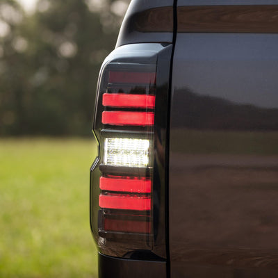 Morimoto XB LED Tail Lights: GMC Sierra (14-18 / Smoked Lens / Set)