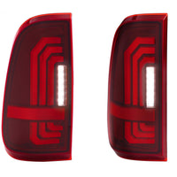Morimoto XB LED Tail Lights: Ford Super Duty (99-16 / Red Lens / Set)