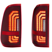 Morimoto XB LED Tail Lights: Ford Super Duty (99-16 / Red Lens / Set)