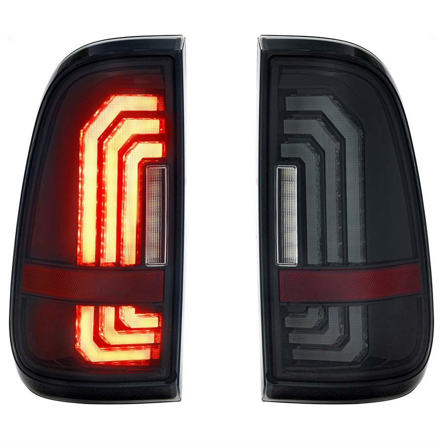 Morimoto XB LED Tail Lights: Ford Super Duty (99-16 / Smoked Lens / Set)