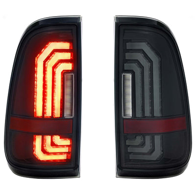 Morimoto XB LED Tail Lights: Ford Super Duty (99-16 / Smoked Lens / Set)