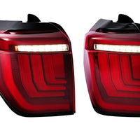 Morimoto XB LED Tail Lights: Toyota 4Runner (10-24 / Red Lens / Set)