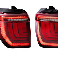 Morimoto XB LED Tail Lights: Toyota 4Runner (10-24 / Red Lens / Set)