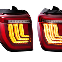 Morimoto XB LED Tail Lights: Toyota 4Runner (10-24 / Red Lens / Set)