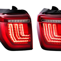 Morimoto XB LED Tail Lights: Toyota 4Runner (10-24 / Red Lens / Set)