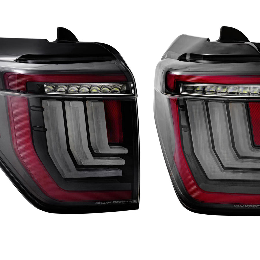 Morimoto XB LED Tail Lights: Toyota 4Runner (10-24 / Smoked Lens / Set)