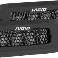 Rigid Industries Spot Diffused Midnight Flush Mount Pair SR-Q Pro RIGID Industries