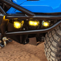 Morimoto Morimoto 1Banger HXB LED Pods (Flood / Yellow / Set)