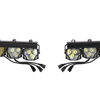 Morimoto Morimoto 4Banger Triple Fog Kit: Bronco (21+ / Brackets only / Set)